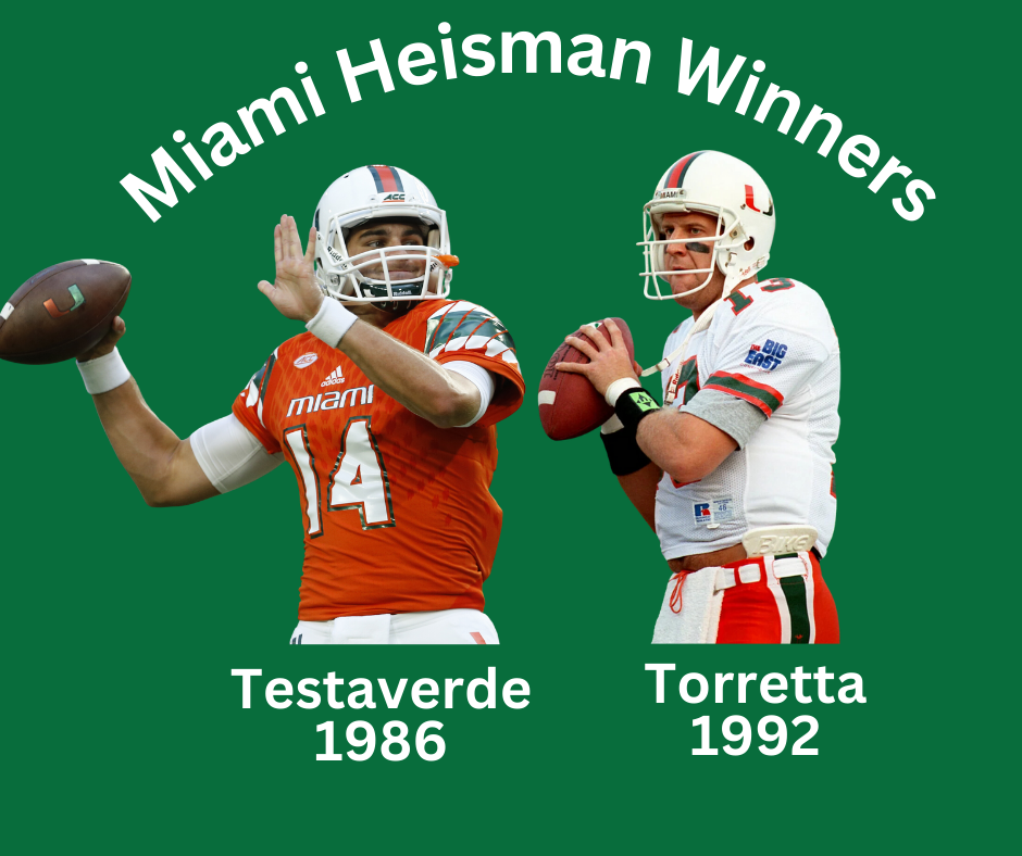 Miami Heisman Winnes